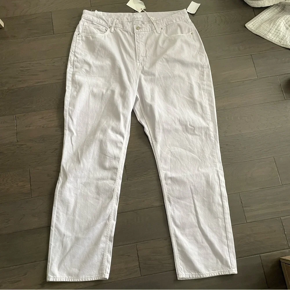 - Good American lavender straight leg jeans - Picture 2 of 5